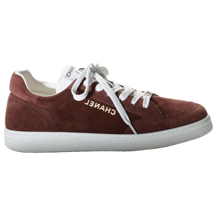 (W) Chanel Suede Low-Top Sneakers 'Classic CMFT Brown' 圖 2