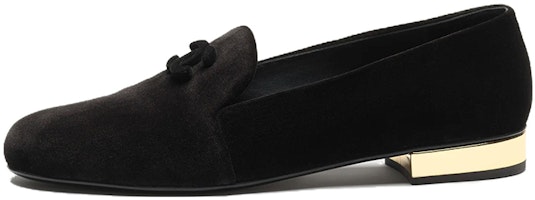 (Women) Chanel Suede Slip-On 'Black' G45271-B14435-94305 (Women) Chanel Suede Slip-On 'Black' G45271-B14435-94305