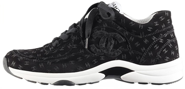 (W) Chanel Suede Trainer Cetak CC Hitam G39230-X56653-94305 Buy (W) Chanel Suede Trainer Cetak CC Hitam G39230-X56653-94305