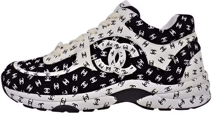 (Women) Chanel Suede Trainer Printed CC Black G39230-X56690-K4721 Buy (Women) Chanel Suede Trainer Printed CC Black G39230-X56690-K4721