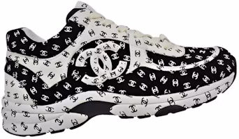 Lookbook (W) Chanel Zapatillas de Ante Negras con CC Impreso G39230-X56690-K4721