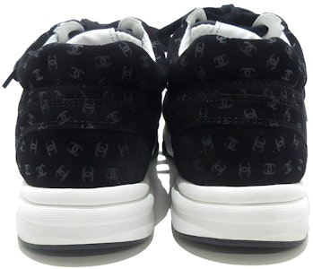 (W) Chanel Suede Trainer Cetak CC Hitam G39230-X56653-94305 Purchase (W) Chanel Suede Trainer Cetak CC Hitam G39230-X56653-94305