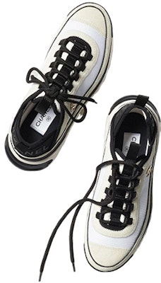 (Women) Chanel Suede Trainer White Black G39070-Y56144-0Q241 Lookbook (Women) Chanel Suede Trainer White Black G39070-Y56144-0Q241