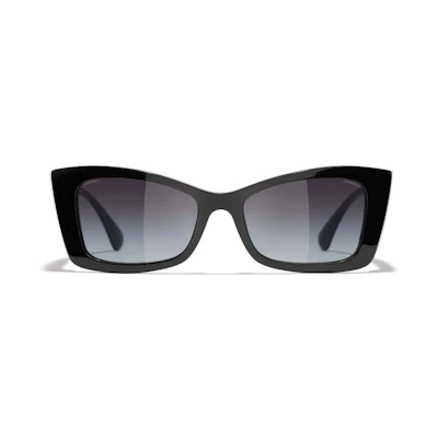 (Women) Chanel Trendy Butterfly Shaped Sunglasses Fashionable Design. CH5430C501S6