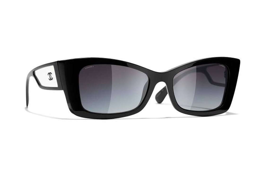 (Women) Chanel Trendy Butterfly Shaped  Sunglasses Fashionable Design. CH5430C501S6 圖 3