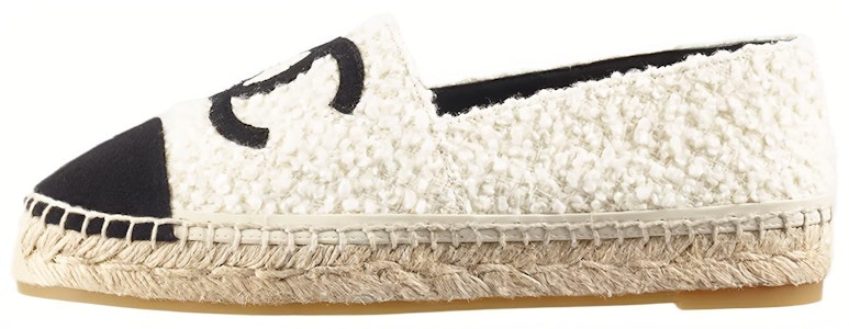 (W) Chanel Sepatu Balet Tweed 'Ivory White' G29762-Y56029-K4575 Buy (W) Chanel Sepatu Balet Tweed 'Ivory White' G29762-Y56029-K4575