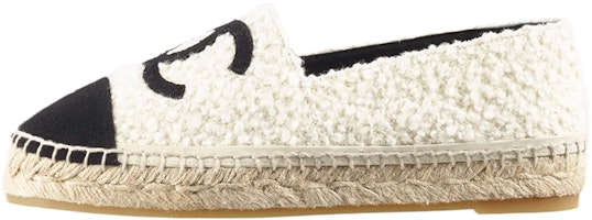 (Women) Chanel Tweed Ballet Flats 'Ivory White' G29762-Y56029-K4575 (Women) Chanel Tweed Ballet Flats 'Ivory White' G29762-Y56029-K4575
