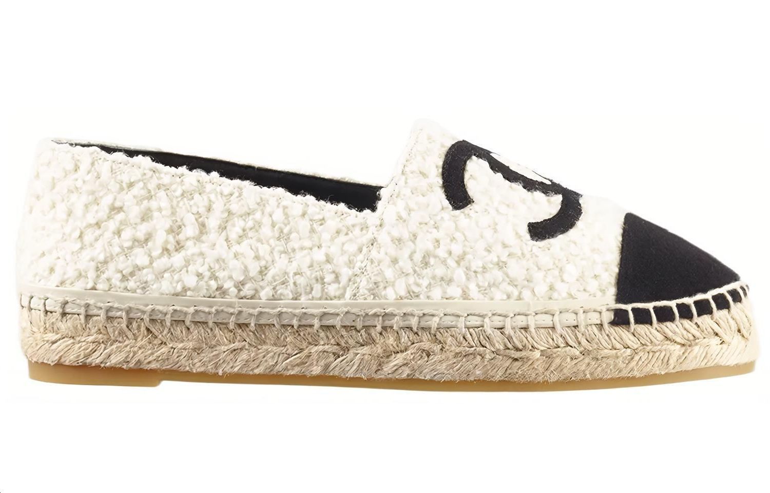Order (W) Chanel Tweed Ballerinas ''Elfenbeinweiß'' G29762-Y56029-K4575