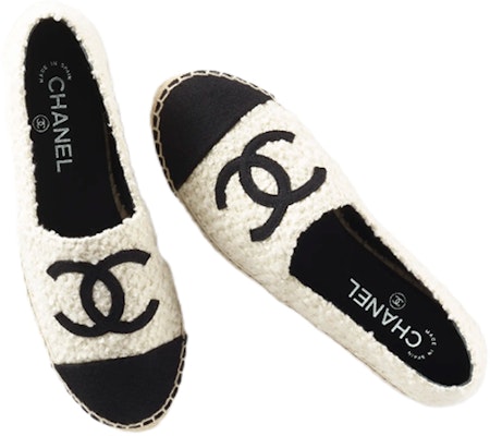 (W) Kasut Ballet Tweed Chanel 'Putih Gading' G29762-Y56029-K4575 Lookbook (W) Kasut Ballet Tweed Chanel 'Putih Gading' G29762-Y56029-K4575