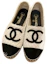 Purchase (W) Chanel Tweed Ballerinas ''Elfenbeinweiß'' G29762-Y56029-K4575