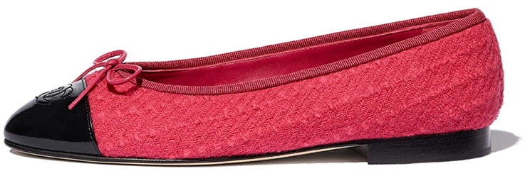 women-chanel-tweed-ballet-flats-pink-and-black-g02819-y55080-k2509