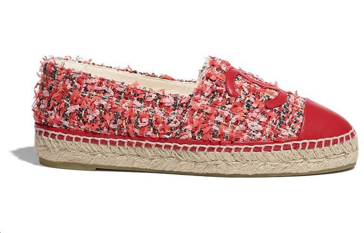 (W) Chanel Tweed Fisherman Shoes 'Pink' 圖 2