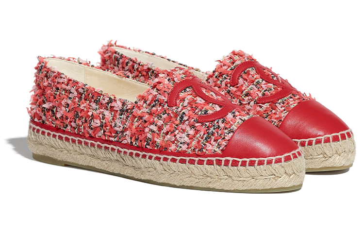 (W) Chanel Tweed Fisherman Shoes 'Pink' 圖 3