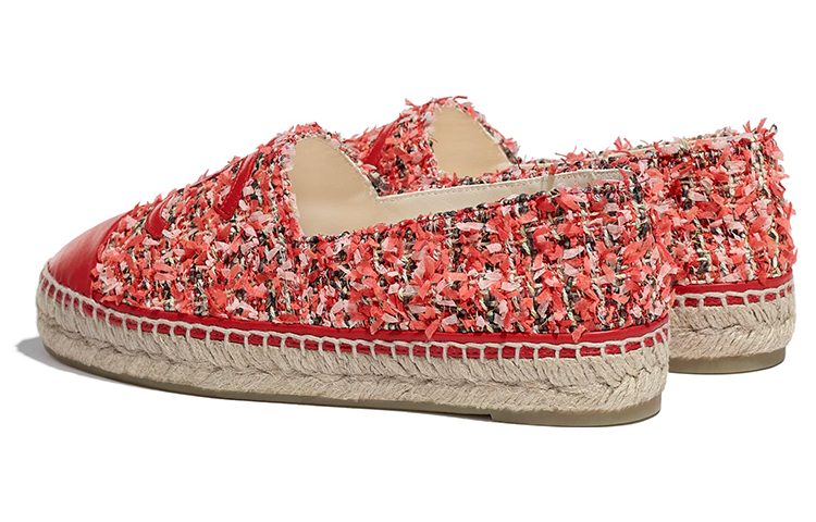 (W) Chanel Tweed Fisherman Shoes 'Pink' 圖 4