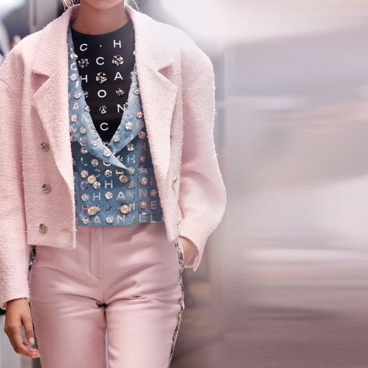 (Women) CHANEL Tweed Jacket in Soft Pink P70560-V61965-NC054 圖 4