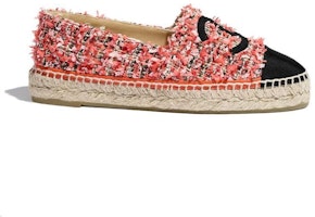 (W) 샤넬 트위드 새틴 피셔맨 슈즈 '블랙 레드' G29762-Y55105-K2571 Order (W) 샤넬 트위드 새틴 피셔맨 슈즈 '블랙 레드' G29762-Y55105-K2571