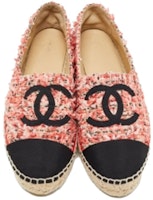 (W) 샤넬 트위드 새틴 피셔맨 슈즈 '블랙 레드' G29762-Y55105-K2571 Purchase (W) 샤넬 트위드 새틴 피셔맨 슈즈 '블랙 레드' G29762-Y55105-K2571