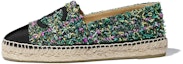 Buy (Women) Chanel Tweed Satin Fisherman Shoes 'Green Pink' G29762-Y55106-K2572