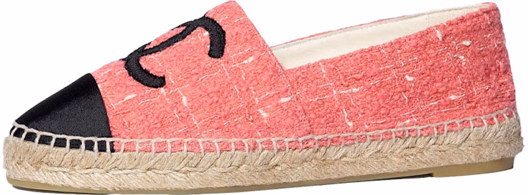 (Women) Chanel Tweed Satin Fisherman Shoes 'Pink Black' G29762-Y54224-K2290 Buy (Women) Chanel Tweed Satin Fisherman Shoes 'Pink Black' G29762-Y54224-K2290