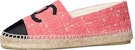 (Women) Chanel Tweed Satin Fisherman Shoes 'Pink Black' G29762-Y54224-K2290