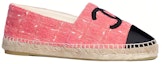 Order (Women) Chanel Tweed Satin Fisherman Shoes 'Pink Black' G29762-Y54224-K2290