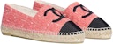 (Women) Chanel Tweed Satin Fisherman Shoes 'Pink Black' G29762-Y54224-K2290
