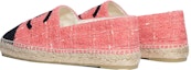 Shop (Women) Chanel Tweed Satin Fisherman Shoes 'Pink Black' G29762-Y54224-K2290