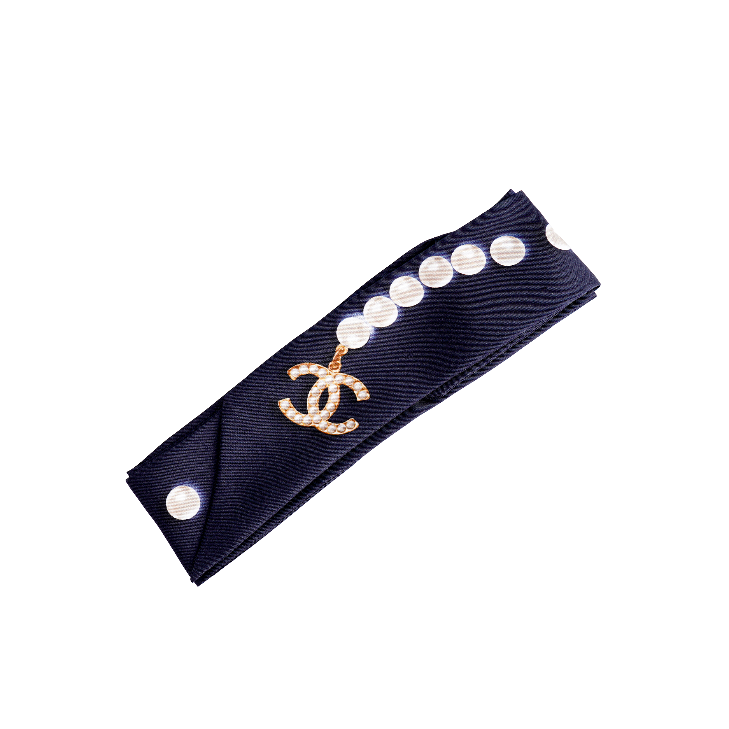 Shop (W) シャネル ツイリースカーフ リボン レディース用 - ブルー AA1208-X129721-E048