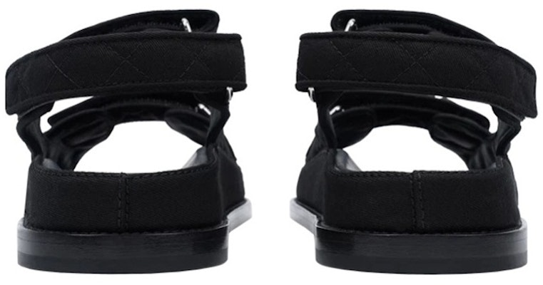 (W) 香奈儿黑色魔术贴平底时尚凉鞋 G31848-X51653-94305 Shop (W) 香奈儿黑色魔术贴平底时尚凉鞋 G31848-X51653-94305