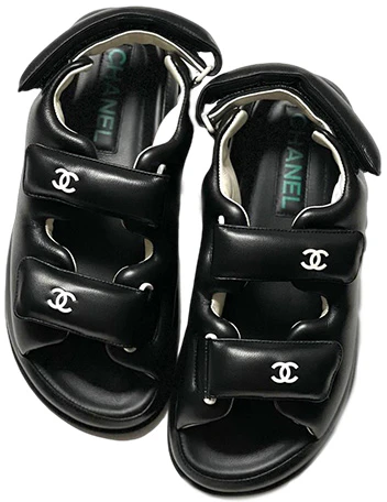 women-chanel-velcro-macaron-sandal-black-g38886-x01000-94305