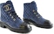 (W) Chanel But Kulit Arnab Kilatan But Pendek Tinggi 'Biru Hitam' G36424-Y55367-K3017