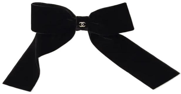 (W) 샤넬 벨벳 리본 헤어클립 블랙 AA8557-B09070-94305 Order (W) 샤넬 벨벳 리본 헤어클립 블랙 AA8557-B09070-94305