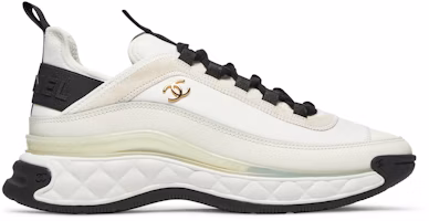 (Women) Chanel Velvet Calfskin & Mixed Fibers Sneaker 'Ivory' G35617-Y53646-10800 (Women) Chanel Velvet Calfskin & Mixed Fibers Sneaker 'Ivory' G35617-Y53646-10800