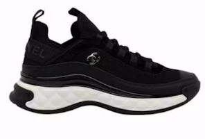 (Women) Chanel Velvet Calfskin & Mixed Fibers Sneaker 'Black' G35617-Y53646-94305 (Women) Chanel Velvet Calfskin & Mixed Fibers Sneaker 'Black' G35617-Y53646-94305