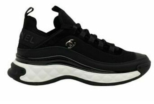 (Women) Chanel Velvet Calfskin & Mixed Fibers Sneaker 'Black' G35617-Y53646-94305 Buy (Women) Chanel Velvet Calfskin & Mixed Fibers Sneaker 'Black' G35617-Y53646-94305
