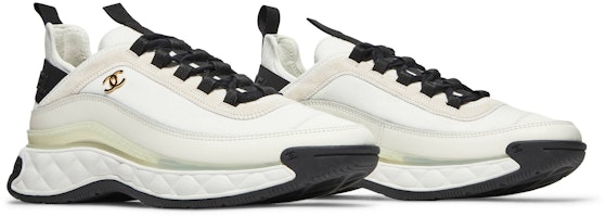 (W) Chanel Velvet Calfskin & Mixed Fibers Sneaker 'Ivory' - Kasut Chanel Baldu Gading G35617-Y53646-10800 Cheap (W) Chanel Velvet Calfskin & Mixed Fibers Sneaker 'Ivory' - Kasut Chanel Baldu Gading G35617-Y53646-10800