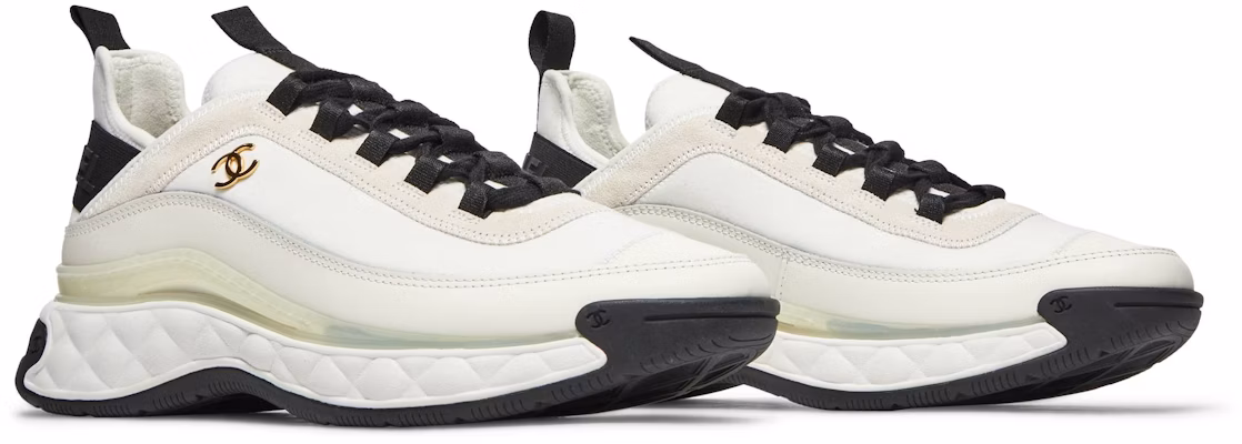 (Women) Chanel Velvet Calfskin & Mixed Fibers Sneaker 'Ivory' G35617-Y53646-10800 Cheap (Women) Chanel Velvet Calfskin & Mixed Fibers Sneaker 'Ivory' G35617-Y53646-10800