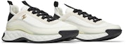Cheap (W) Chanel Velvet Calfskin & Mixed Fibers Sneaker 'Ivory' - Kasut Chanel Baldu Gading G35617-Y53646-10800