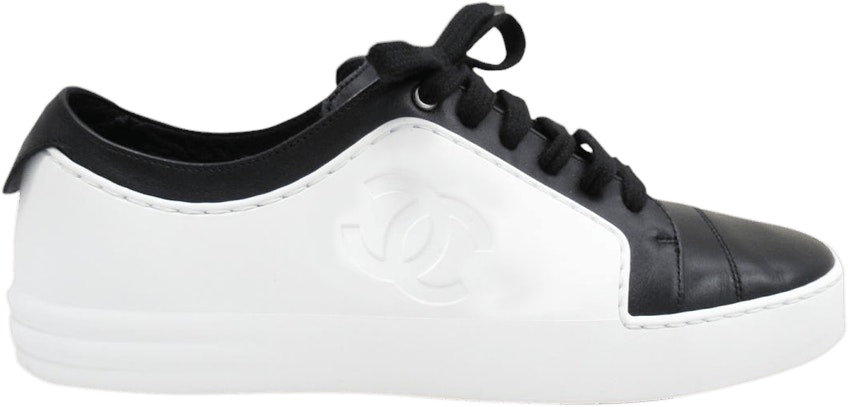 chanel-velvet-low-sneaker-white-black-women