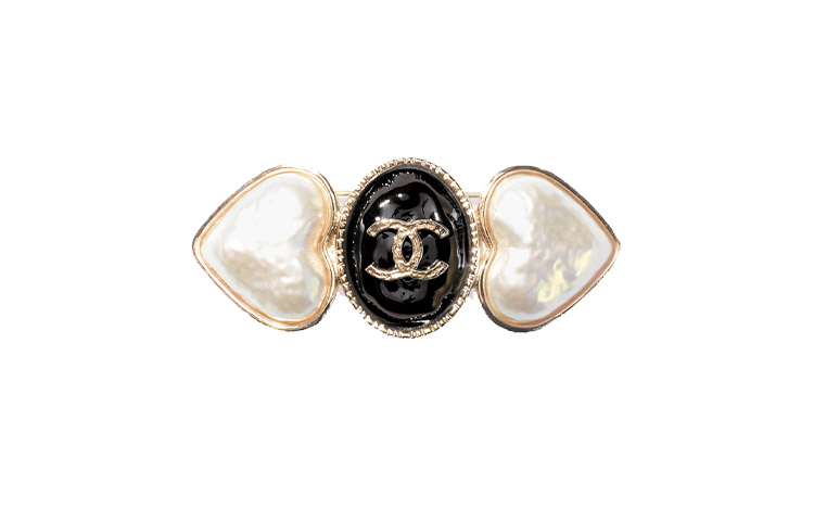 (Women) CHANEL White Floral Letter Logo Brooch Accessory. AB7505-B07266-NG293 圖 2