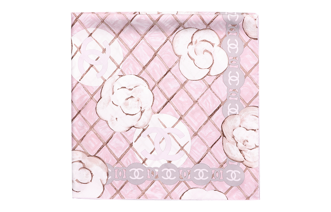 Lookbook (W) シャネル レディース カメリア スカーフ ライトピンク A39577-X10321-61664