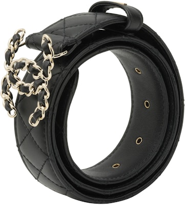 (Women) CHANEL Women’s Leather Belt with Logo Buckle in Black. A73463-Y1110694-30575 Lookbook (Women) CHANEL Women’s Leather Belt with Logo Buckle in Black. A73463-Y1110694-30575
