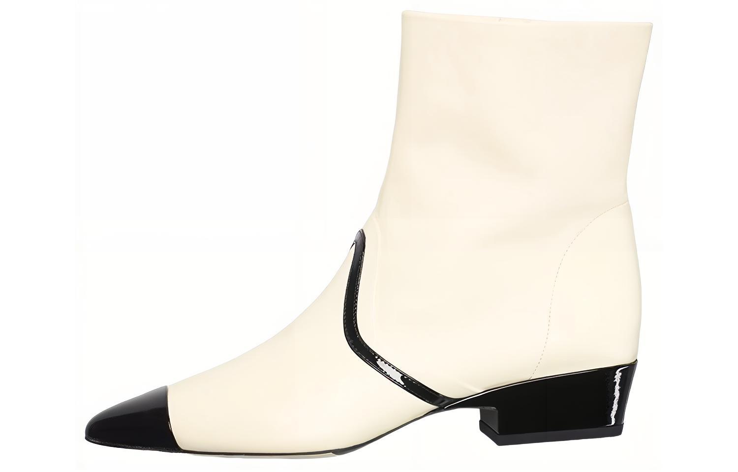 Buy (Women) Chanel Zip Boot 'Ivory White' G38848-Y55779-K4073