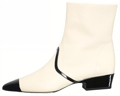 (Women) Chanel Zip Boot 'Ivory White' G38848-Y55779-K4073 Buy (Women) Chanel Zip Boot 'Ivory White' G38848-Y55779-K4073