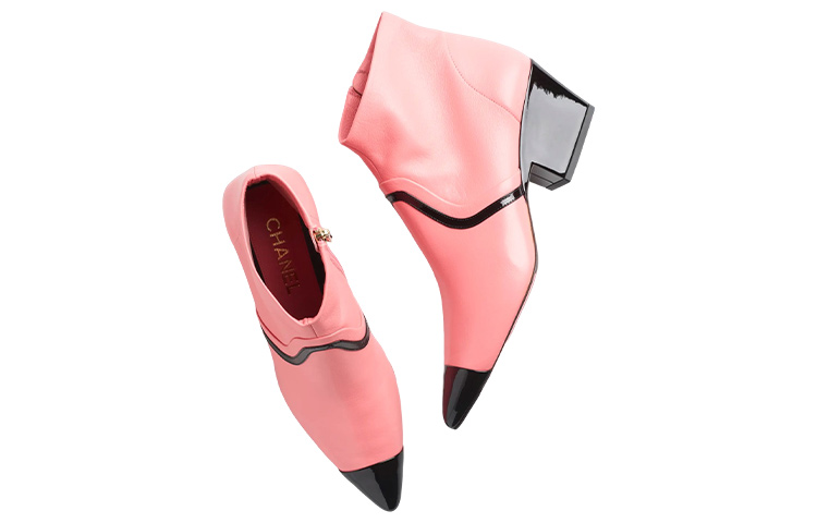 (W) Chanel Zip Boot 'Pink' 圖 3