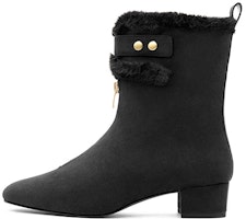 (Women) CHARLES & KEITH Ankle Boot 'Zip Snow' CK1-91680015 (Women) CHARLES & KEITH Ankle Boot 'Zip Snow' CK1-91680015