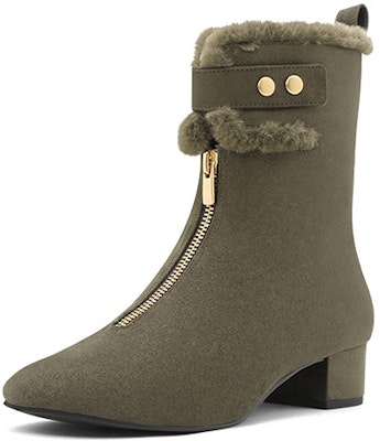 (Women) CHARLES & KEITH Ankle Boot 'Zip Snow' CK1-91680015 Details for (Women) CHARLES & KEITH Ankle Boot 'Zip Snow' CK1-91680015