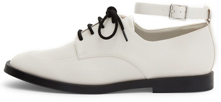(Women) CHARLES & KEITH Ankle Strap Low Heel 'Pink White' CK1-70380882_CHALK (Women) CHARLES & KEITH Ankle Strap Low Heel 'Pink White' CK1-70380882_CHALK