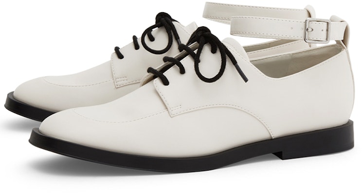 (Women) CHARLES & KEITH Ankle Strap Low Heel 'Pink White' CK1-70380882_CHALK Shop (Women) CHARLES & KEITH Ankle Strap Low Heel 'Pink White' CK1-70380882_CHALK