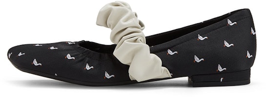 (Women) CHARLES & KEITH Ballet Flats 'Pleated Strap Detail' CK1-70900300 (Women) CHARLES & KEITH Ballet Flats 'Pleated Strap Detail' CK1-70900300